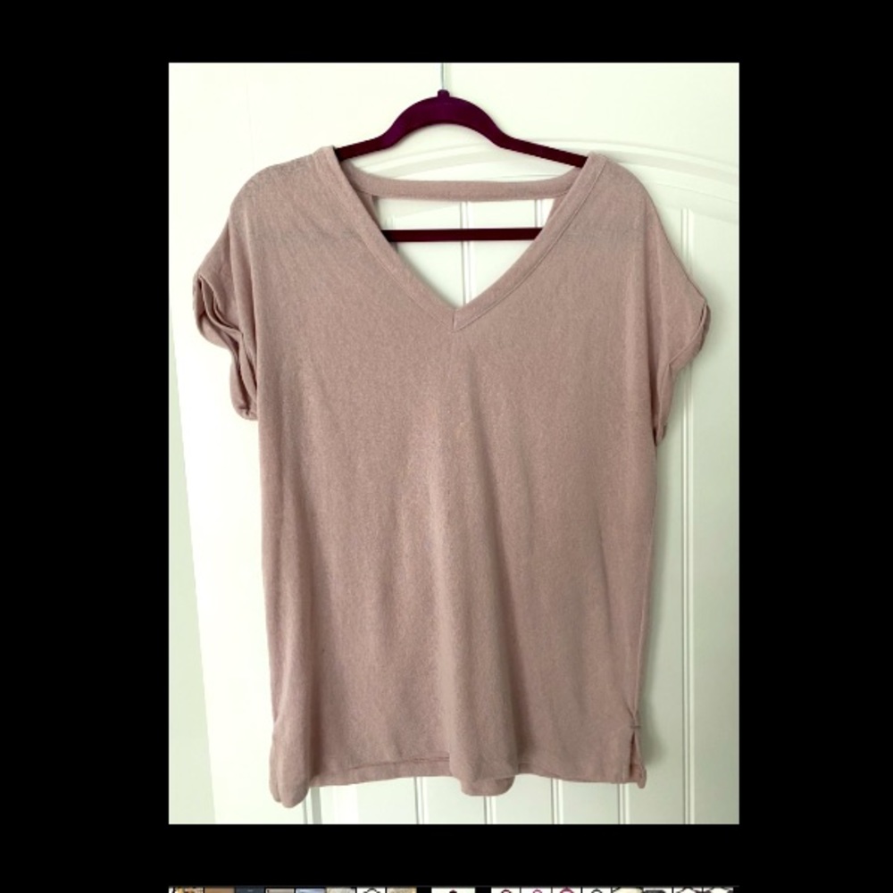 Pink tee